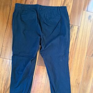 Women's Talbots Girlfriend Chino Black Size 18w